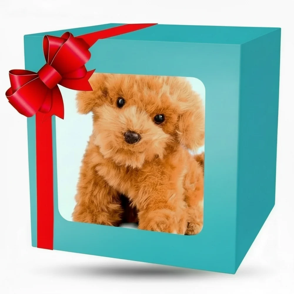 Plush Dog Toy Battery Operated Stuffed Animal Dog Soft Coat - Image 2